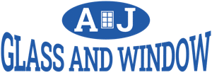 AJ Glass and Window Logo
